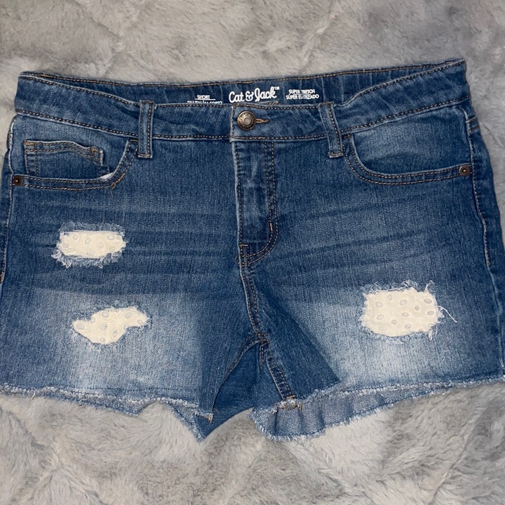 Cat n jack blue Jean shorts